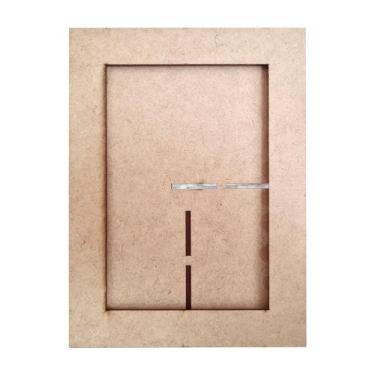 Imagem de 10 Porta Retratos Mdf Cru 3mm Foto 10x15cm - Artpical