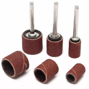 Imagem de Tubos Lixa P/ Micro Retifica Dremel 1/4 1/2 3/8 - 126 Pçs - E-San