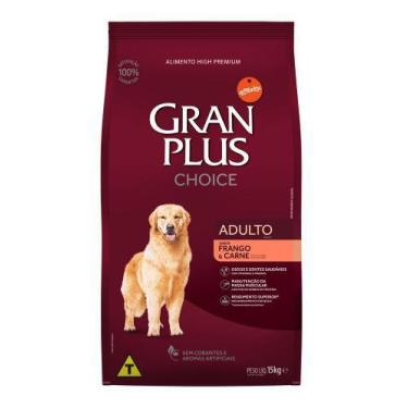 Imagem de Gran Plus Caes Adultos Choice Frango e Carne - BRF PET, 15kg