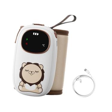 Imagem de simhoa Aquecedor de mamadeira Aquecedor materno Display digital Aquecimento rápido Aquecedor de mamadeira para bebês Aquecedor para viagens, a