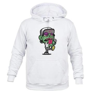 Imagem de Moletom 100% Algodão Flanelado Zé Verdonho - Surprass, Branco, G