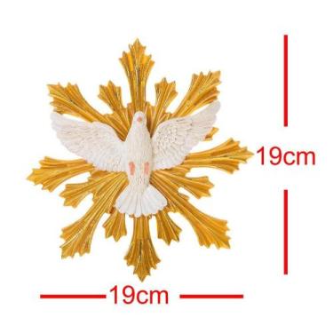 Imagem de Imagem De Divino Espírito Santo  Feito em Resina p Pendurar - MultiA