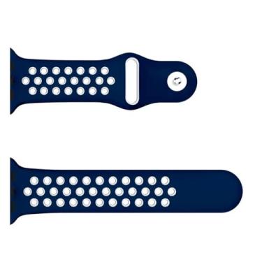 Imagem de Pulseira para Apple Watch 38/40mm Sport Silicone - Azul | Goldentec