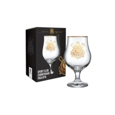 Imagem de Taça Dublin 400Ml Série Ouro - Corinthians Oficial - Brasfoot Presente