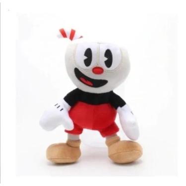 Imagem de Pelúcia Cuphead Boneco Vermelho 25 Cm