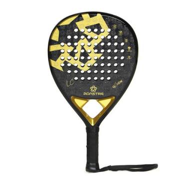Imagem de Raquete Padel Adastra Orion Lucas Cunha Carbono 18k Preta