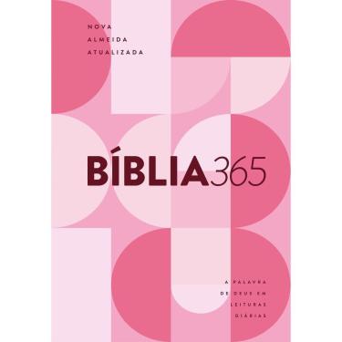 Imagem de Bíblia 365 NAA - Capa Rosa Feminina - Nova Almeida Atualizada
