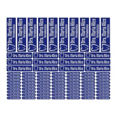 Imagem de 85 Etiquetas Adesivos Instrumentais Autoclavável Até 180º  - Tectoner,