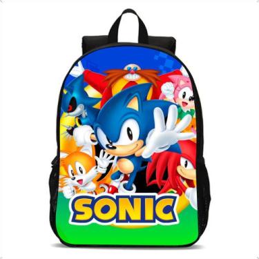 Imagem de Mochila Sonic Escolar Bolsa Infantil Volta As Aulas Novidade - Broome,