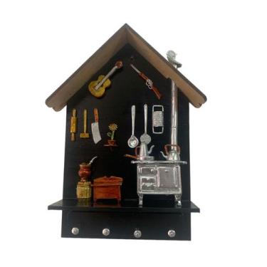Imagem de Porta Chave Casinha - Decoracoes