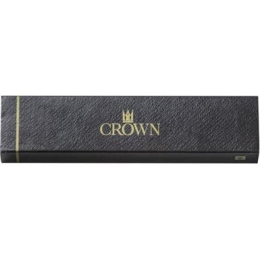 Imagem de Caneta esferografica metalic esfera prata crown