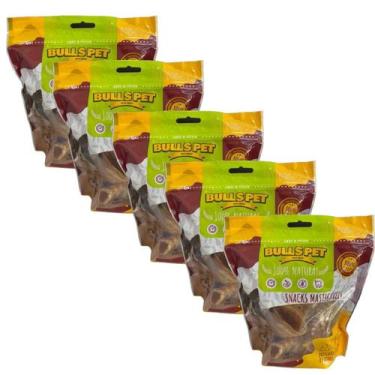 Imagem de Kit 5 Petisco Cachorro Mini Traqueia Snacks Puresnacks - BULLS PET
