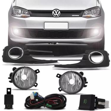 Imagem de Kit Farol de Milha Completo Volkswagen Fox 2015 16 17 18 19 Auxiliar N