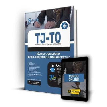 Imagem de Apostila TJ-TO - Técnico Judiciário - Apoio Judiciário e Administrativ