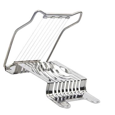 Imagem de Ferramenta de Corte de Suavização de Cortador de Ovos de Aço Inoxidável para Fruta Kiwi de Morango de Banana (Fio de aço)