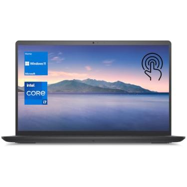 Imagem de DELL Notebook Inspiron 3520 com tela sensível ao toque i7 de 15,6 polegadas, tela sensível ao toque FHD de 15,6 polegadas, Intel Core i7-1255U, 32 GB de RAM, SSD de 1 TB, teclado numérico, webcam,