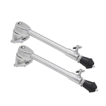 Imagem de Colaxi 2 peças Tom Drum Legs Substituição de alta resistência Acessório Instrumento de percussão