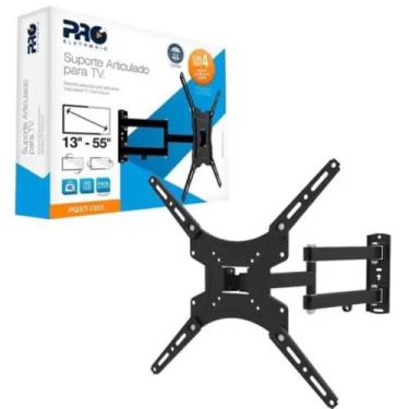 Imagem de Suporte Para Tv Led Lcd Tri Articulado Pqst-1355 Proeletronic
