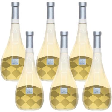 Imagem de Cx 6 Vinho Seco Branco Riesling L.A  Luiz Argenta Jovem 750 Ml