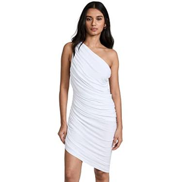 Imagem de Norma Kamali Minivestido Diana feminino, Branca de Neve, GG