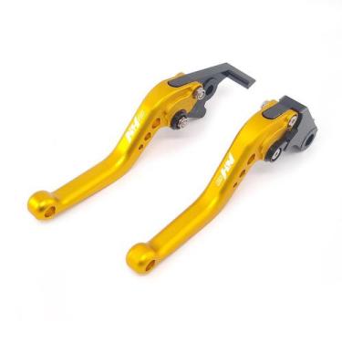 Imagem de Manete Esportivo Reforçado Dafra Nh 190 Gravado a Laser - Special Leve