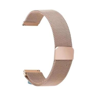 Imagem de Pulseira Milanesa de 20mm e 22mm para Amazfit GTS 2/2e/3/4, GTS 2 Mini