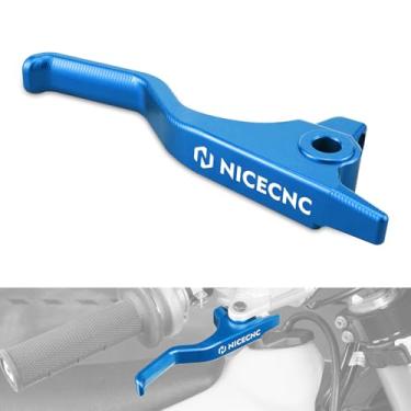 Imagem de NICECNC Alavanca de freio curta universal Dirt Bike compatível com Husqvarna 250/350/450/501 TE/FE 2014-2016 250/350/450 TC/FC 2014-2024 TC 125 2017-2024 TX300i 2022-2024 4 FX 35 0/450 2022-2024, Ver