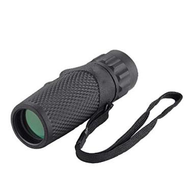 Imagem de MINJING Binóculos de alta potência, monóculo de tamanho de bolso, lente óptica HD 10 x 25, telescópio portátil para observação de pássaros de golfe ao ar livre para uso interno/externo
