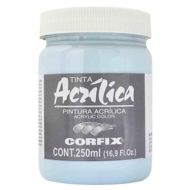 Imagem de Tinta Acrílica Azul Real 250ml 070 Corfix , 070 - AZUL REAL