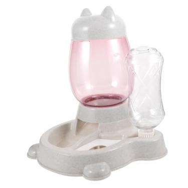 Imagem de ERINGOGO Alimentador Automático para Cães e Gatos, 30x28.5x20cm, Cinza, Dispensador de Ração e Água para Pets