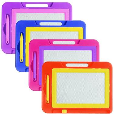 Imagem de Lousa Mágica Magnética Infantil Várias Cores - Art Brink, Laranja