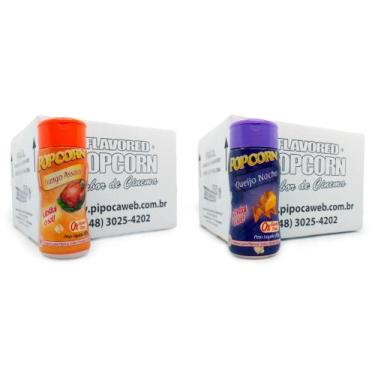 Imagem de Temperos Para Pipoca Cx12 Un - Frango Assado E Queijo Nacho - Flavored