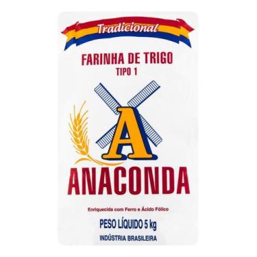 Imagem de Kit c/ 6 Farinha Anaconda trigo 5 kg