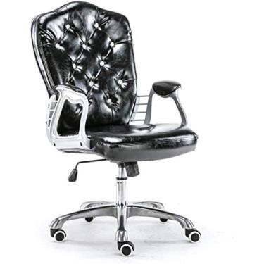 Imagem de Cadeira ergonômica de camurça traseira de camurça rede de levantamento de rodas vermelha moda quarto giratório mesa de vestir banco branco preto nome da cor: ouro (cor: dourado) (preto)