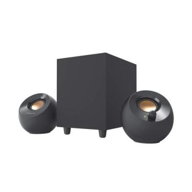 Imagem de Caixas de Som Creative Pebble Plus 2.1 - 8W RMS - USB - Preto