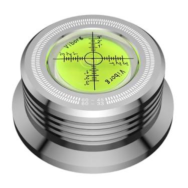 Imagem de 60HZ Viborg Audio Silver 280g Gravação Peso LP Disco Estabilizador Giratório Vinil Grampo HiFi