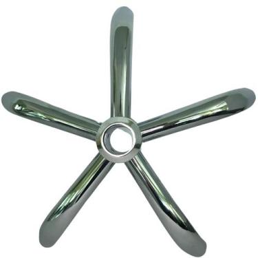 Imagem de Base Estrela Cromada Aço P/ Cadeira Begônia Diretor - ESCRITEX