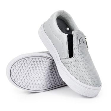 Imagem de Tênis Infantil Criança Brincar Menina Menino Kids Sapato Sem Cadarço S