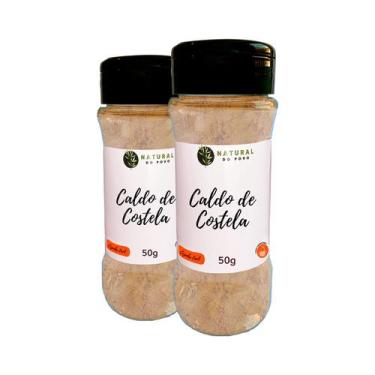 Imagem de  Caldo de Costela Riqueza no Sabor e Qualidade Premium Kit 2 50g Pote 