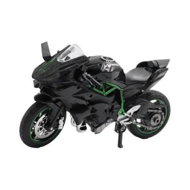Imagem de Motocicleta De Liga Metálica Para Meninos, Modelo Fundido, Brinquedo, 