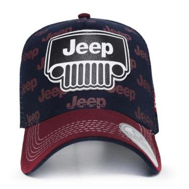 Imagem de Bóné Aba Curva Jeep De Telinha - Serapião