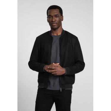 Imagem de Jaqueta Docthos Slim Bomber Suede, 003 preto, G