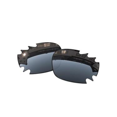 Imagem de OOWLIT Lentes de substituição compatíveis com óculos de sol Oakley Jawbone/Jaqueta de corrida de titânio não polarizadas