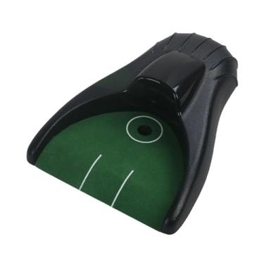 Imagem de menolana Copo de golfe automático, lançador de bolas, equipamento de treinamento leve, máquina de retorno de bola de golfe, auxílio de treinamento para quintal