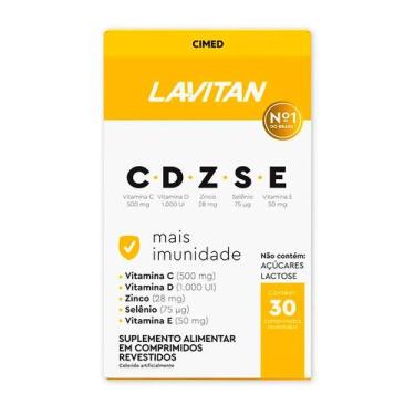 Imagem de Suplemento Alimentar Lavitan CDZSE 30 Comprimidos - Cimed