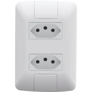 Imagem de Tomada Dupla Completa Tramontina Aria