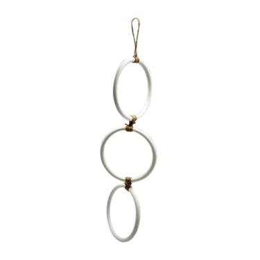 Imagem de Bothyi Anéis de escalada para cobras, brinquedo de escalada, tanque de répteis, decoração de gaiola, suprimentos para caranguejos eremitas, acessórios para, Branco