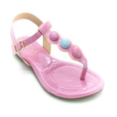 Imagem de Sandália Infantil Menina Mini Sua Cia 9131.5225 - Rosa-Feminino