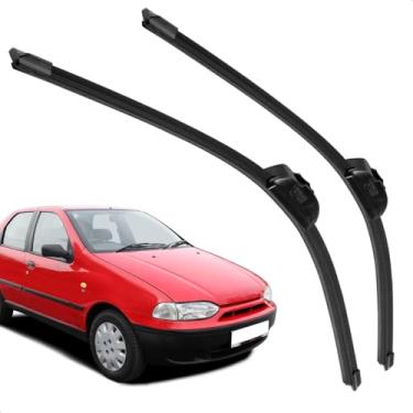 Imagem de Par Palheta Dianteira Limpadora De Para Brisa Siena 1997 De Silicone