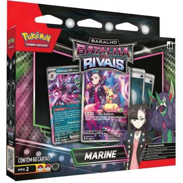 Imagem de Pokemon Baralho Batalha de Rivais Marine 60 Cartas Copag TCG